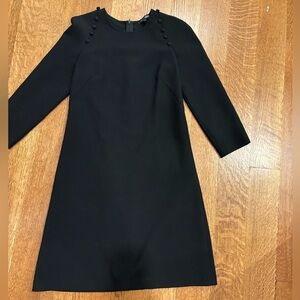 Tara Jarmon Classic Black shesth Dress 36 S small